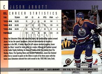 1996-97 Donruss #143 Jason Arnott Back