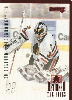 1996-97 Donruss - Between the Pipes #6 Ed Belfour Front
