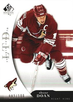 2005-06 SP Authentic - Limited #77 Shane Doan Front