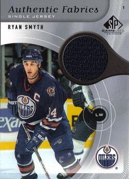 2005-06 SP Game Used - Authentic Fabrics #AF-RS Ryan Smyth Front