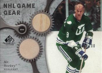 2005-06 SP Game Used - Game Gear #GG-GH2 Gordie Howe Front