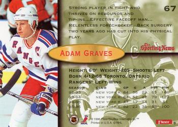 1996-97 Fleer #67 Adam Graves Back