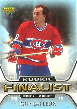 2005-06 Upper Deck - 2005-06 Upper Deck NHL All-Time Greatest Finalist #76 Guy Lafleur Front