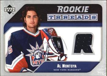 2005-06 Upper Deck - Rookie Threads #RT-MO Al Montoya Front