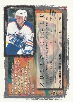 1996-97 Fleer NHL Picks #96 Zdeno Ciger Back
