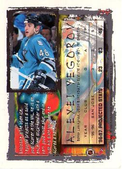 1996-97 Fleer NHL Picks #174 Alexei Yegorov Back
