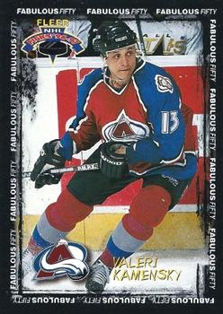 1996-97 Fleer NHL Picks - Fabulous 50 #22 Valeri Kamensky Front