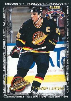 1996-97 Fleer NHL Picks - Fabulous 50 #27 Trevor Linden Front