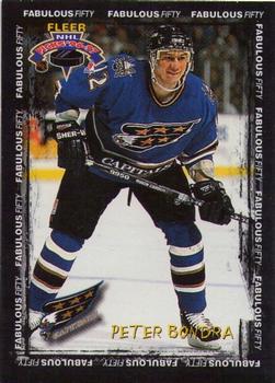 1996-97 Fleer NHL Picks - Fabulous 50 #2 Peter Bondra Front
