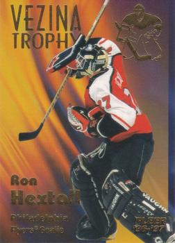 1996-97 Fleer - Vezina Trophy #5 Ron Hextall Front