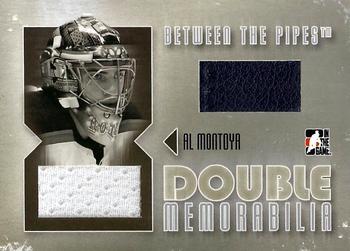 2006-07 In The Game Between The Pipes - Double Memorabilia #DM-11 Al Montoya  Front