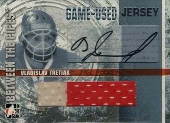 2006-07 In The Game Between The Pipes - Game Used Jersey Autograph #GUJ-40 Vladislav Tretiak  Front