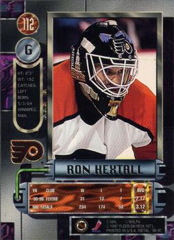 1996-97 Metal Universe #112 Ron Hextall Back
