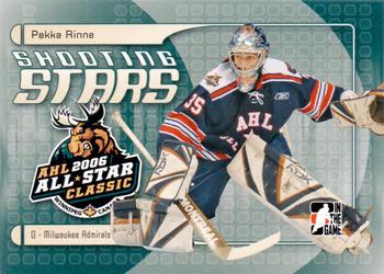 2006-07 In The Game Heroes and Prospects - AHL Shooting Stars #AS-01 Pekka Rinne  Front