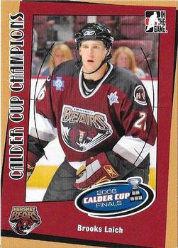 2006-07 In The Game Heroes and Prospects - Calder Cup Champions #CC-05 Brooks Laich  Front