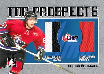 2006-07 In The Game Heroes and Prospects - CHL Top Prospects #TP-08 Derick Brassard  Front