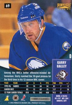 1996-97 Pinnacle #69 Garry Galley Back