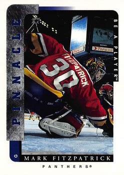 1996-97 Pinnacle Be a Player #10 Mark Fitzpatrick Front