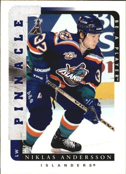 1996-97 Pinnacle Be a Player #98 Niklas Andersson Front