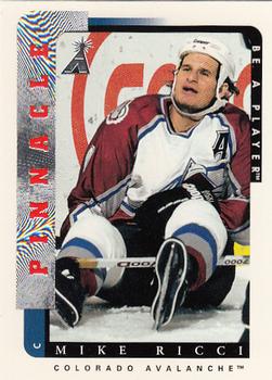 1996-97 Pinnacle Be a Player #116 Mike Ricci Front