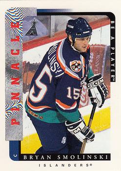 1996-97 Pinnacle Be a Player #132 Bryan Smolinski Front