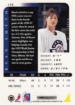 1996-97 Pinnacle Be a Player #198 Ryan Smyth Back