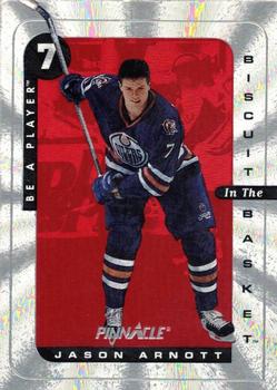 1996-97 Pinnacle Be a Player - Biscuit in the Basket #21 Jason Arnott Front