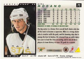 1996-97 Score #72 Mike Modano Back