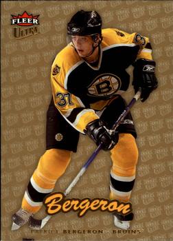 2006-07 Ultra - Gold Medallion #14 Patrice Bergeron  Front
