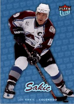 2006-07 Ultra - Ice Medallion #49 Joe Sakic  Front