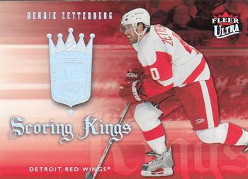 2006-07 Ultra - Scoring Kings #SK8 Henrik Zetterberg  Front