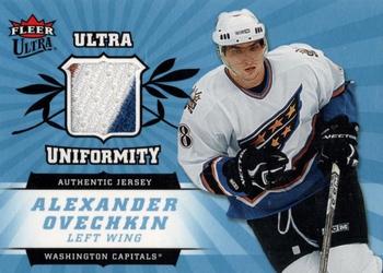 2006-07 Ultra - Ultra Uniformity #U-AO Alexander Ovechkin  Front