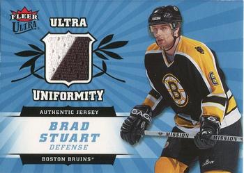 2006-07 Ultra - Ultra Uniformity #U-BS Brad Stuart  Front