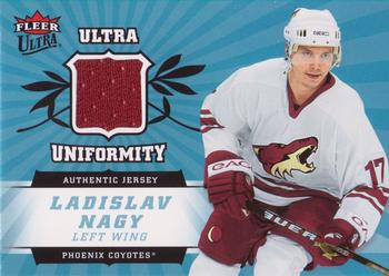 2006-07 Ultra - Ultra Uniformity #U-LN Ladislav Nagy  Front