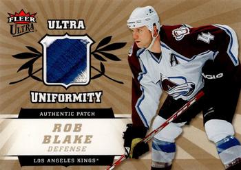 2006-07 Ultra - Uniformity Patches #UP-BM Rob Blake  Front