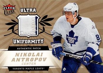 2006-07 Ultra - Uniformity Patches #UP-NA Nik Antropov Front