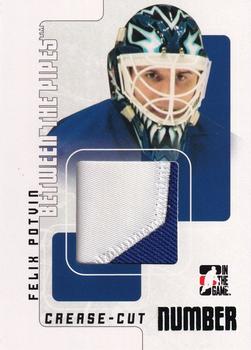 2007-08 In The Game Between the Pipes - Numbers Emerald #CCN-42 Felix Potvin  Front