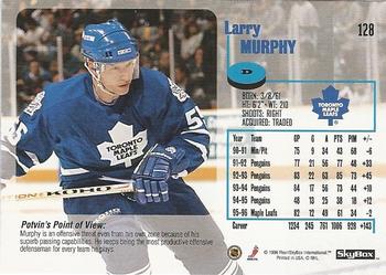 1996-97 SkyBox Impact #128 Larry Murphy Back