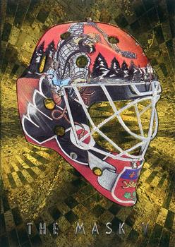 2007-08 In The Game Between the Pipes - The Mask V Gold #M-15 Martin Biron  Front