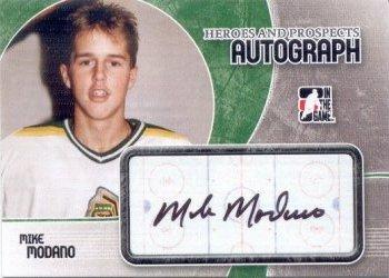2007-08 In The Game Heroes and Prospects - Autographs #A-MMO Mike Modano  Front