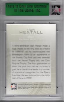 2007-08 In The Game Ultimate Memorabilia #44 Ron Hextall  Back