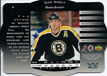 1996-97 SPx #4 Cam Neely Back