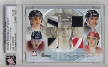 2007-08 In The Game Ultimate Memorabilia - Journey Emblem #15 Luc Robitaille  Front