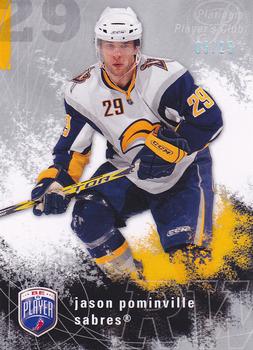2007-08 Upper Deck Be a Player - Platinum Player's Club #24 Jason Pominville  Front