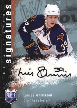 2007-08 Upper Deck Be a Player - Signatures #S-TE Tobias Enstrom Front