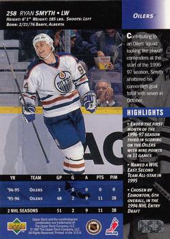 1996-97 Upper Deck #258 Ryan Smyth Back