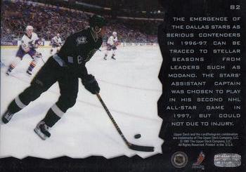 1996-97 Upper Deck Ice #82 Mike Modano Back