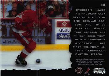 1996-97 Upper Deck Ice #83 Anders Eriksson Back