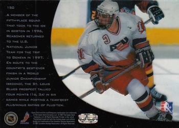 1996-97 Upper Deck Ice #150 Marty Reasoner Back