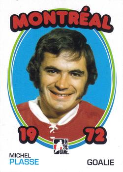 2009-10 In The Game 1972 The Year In Hockey - Blank Backs #18 Michel Plasse  Front